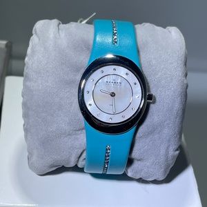 Skagen Denmark K8 - New with Tags, Rhinestone Embellished Strap